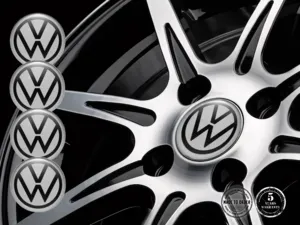 VW Domed Badges Perfect Car Rim Decal